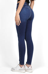236 Jeans Skinny Push Up Corazón Cintura Alta