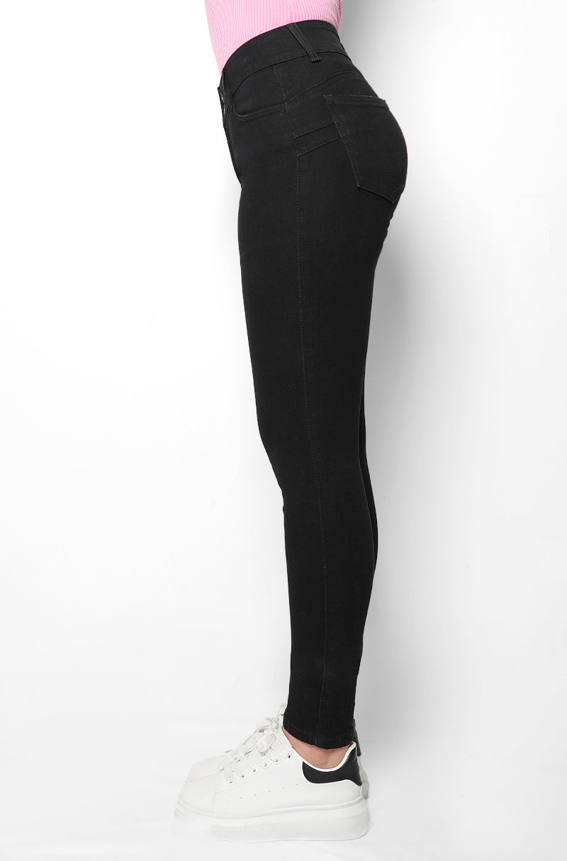 219 Jeans Skinny Push Up Cintura Media