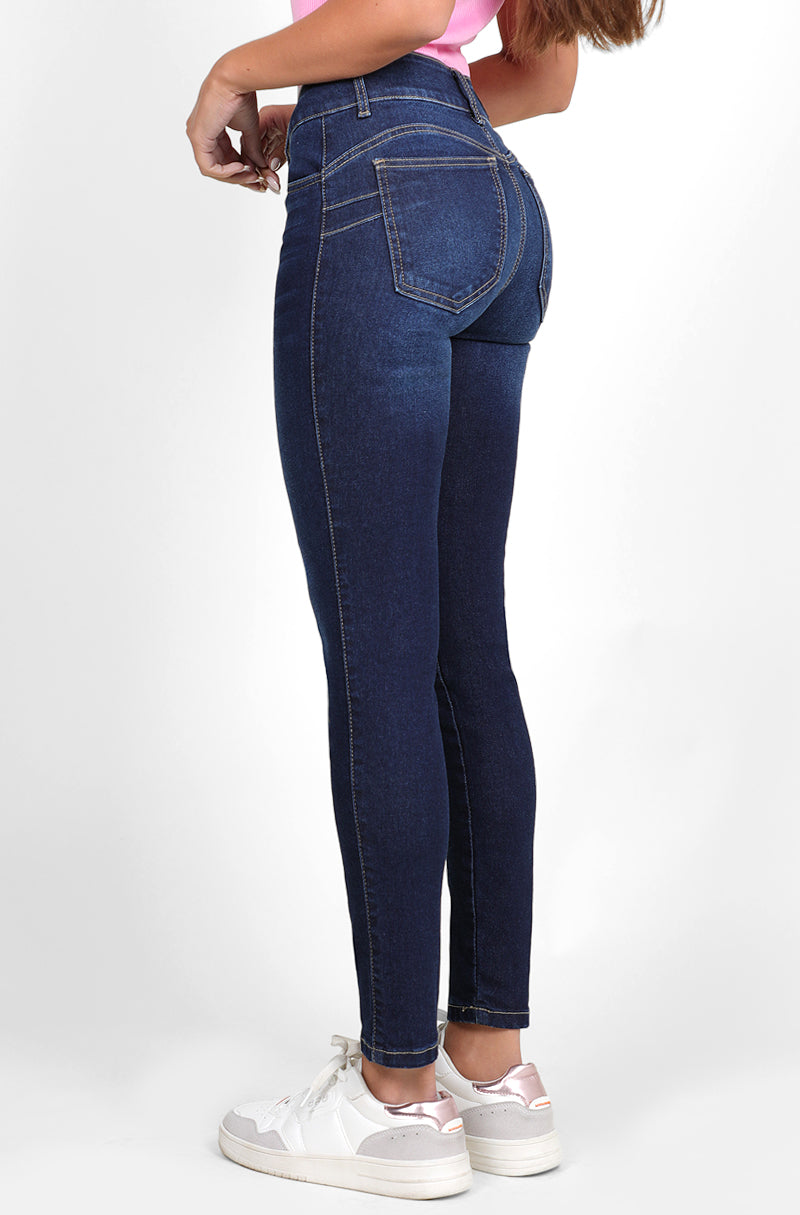 219 Jeans Skinny Push Up Cintura Media