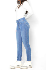 219 Jeans Skinny Push Up Cintura Media